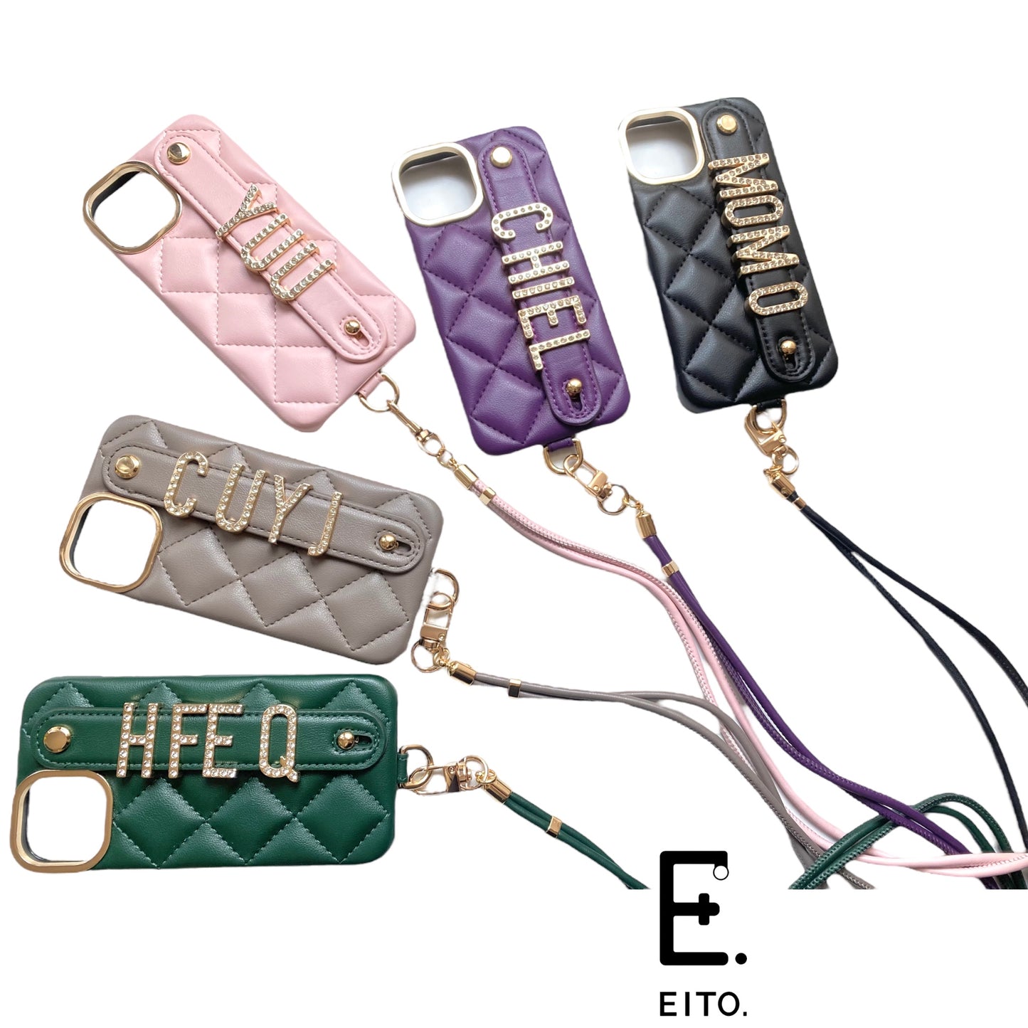 cashmere case✖️Text color【Gold】