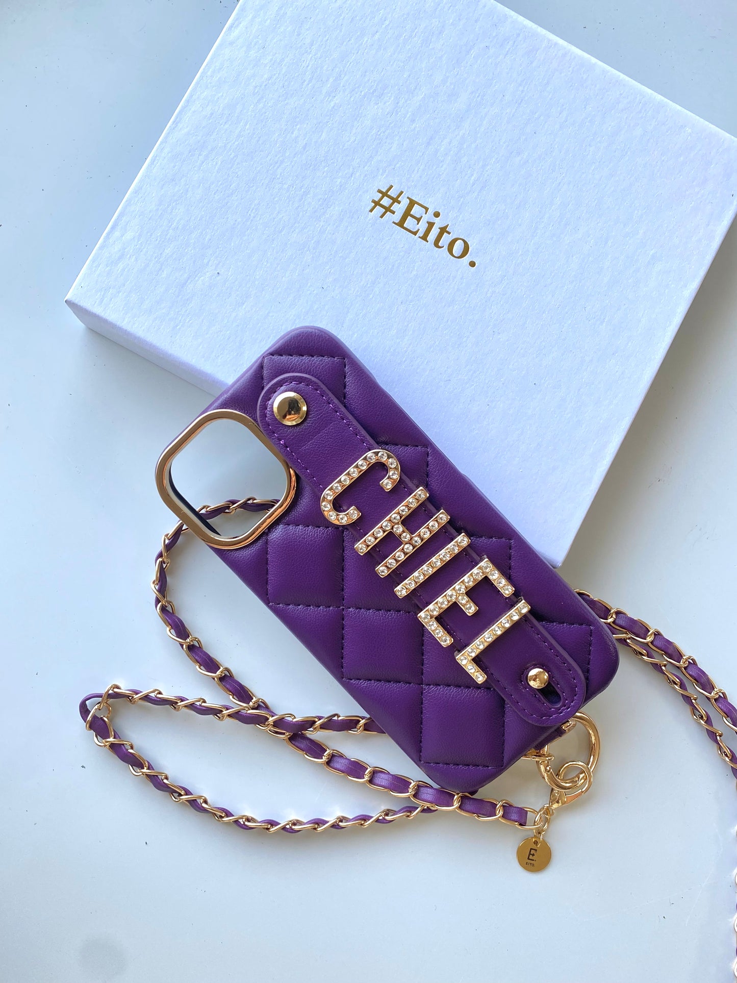 cashmere case✖️Text color【Gold】