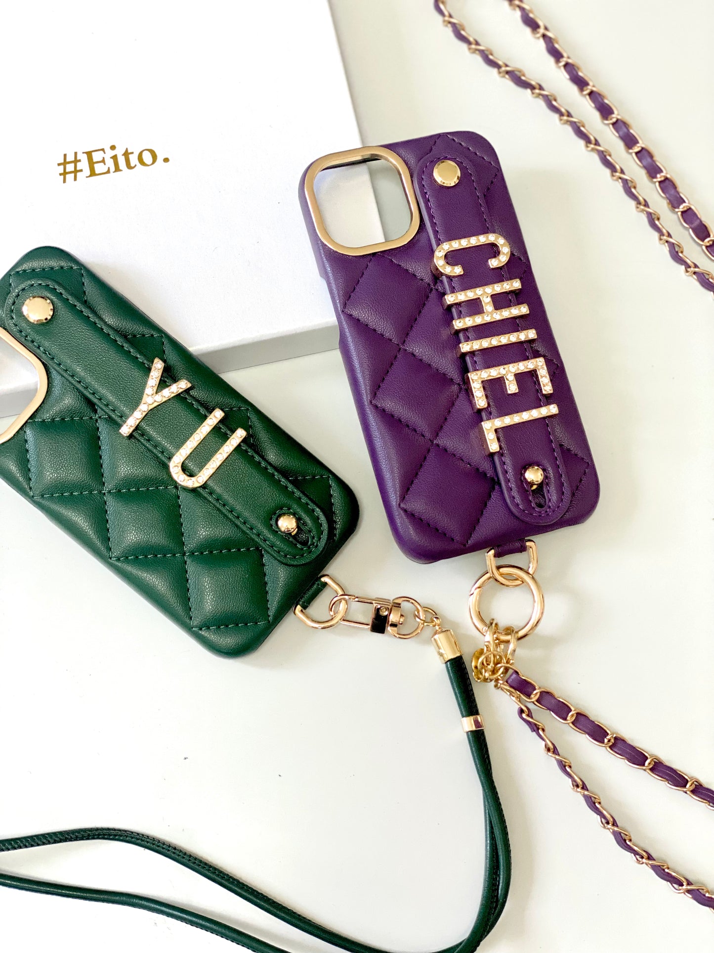 cashmere case✖️Text color【Gold】